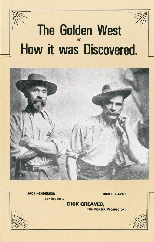 Golden West and How it was Discovered, The by R. Greaves